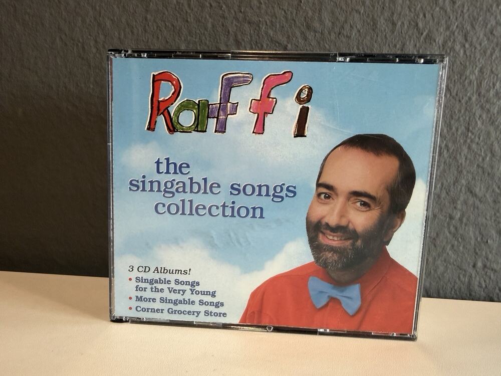 Raffi Singable Songs Collection (CD, 1996) Kids Children's Music, 3 Disc Box Set